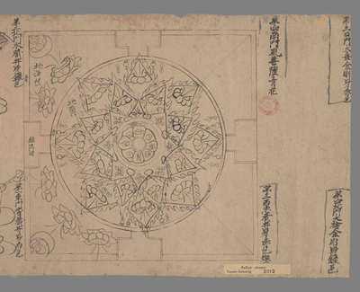 相关推荐,查看白画曼陀罗佛菩萨等设色稿
