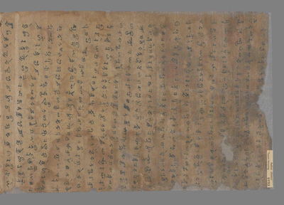 相关推荐,查看文殊师利无我化身经（于阗文）
