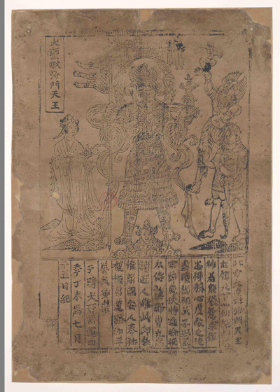 相关推荐,查看大圣毗沙门天王像