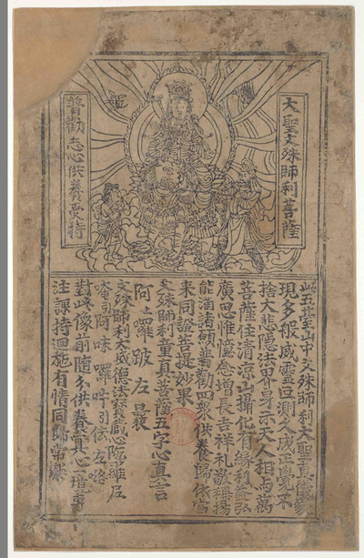 相关推荐,查看大圣文殊师利菩萨像