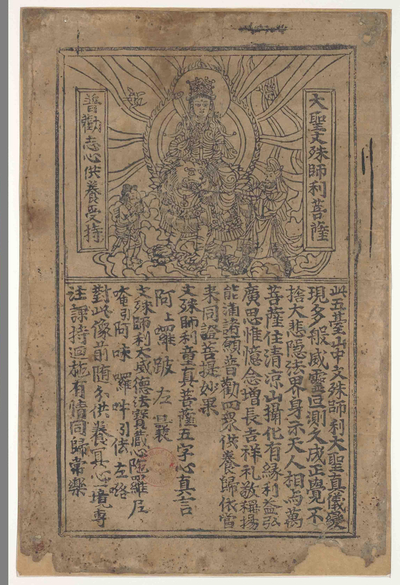 相关推荐,查看大圣文殊师利菩萨像
