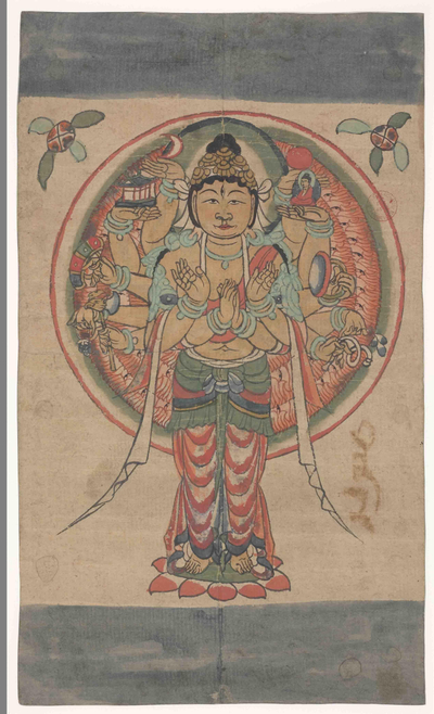 相关推荐,查看千手千眼观音像　