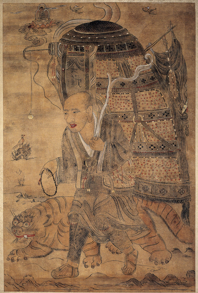查看携虎行脚僧