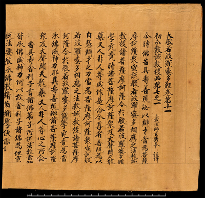 相关推荐,查看大般若波罗蜜多经卷第十一